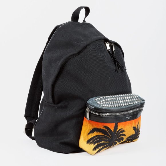 Saint Laurent - Sunset and Denim Black - City Backpack - Picture 1 of 16